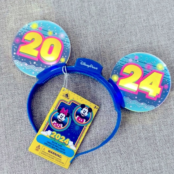 Disney Parks light up headband Minnie ears Mickey ears - Picture 2 of 3